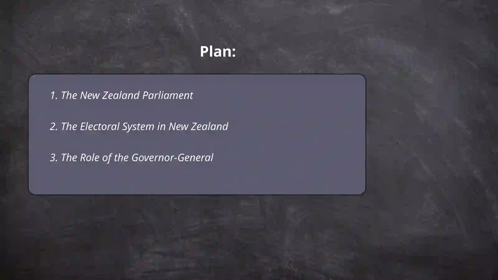 Political Institutions of the New Zealand 2