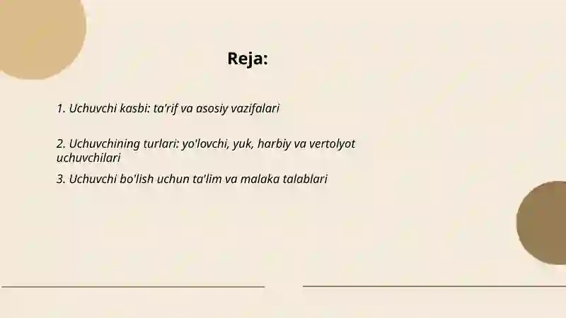 Uchuvchi kasbi 2