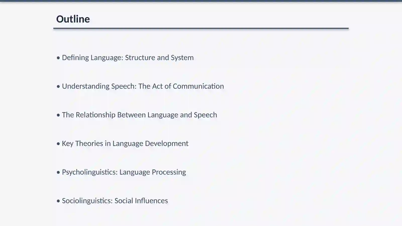 The Difference Between Language and Speech 2