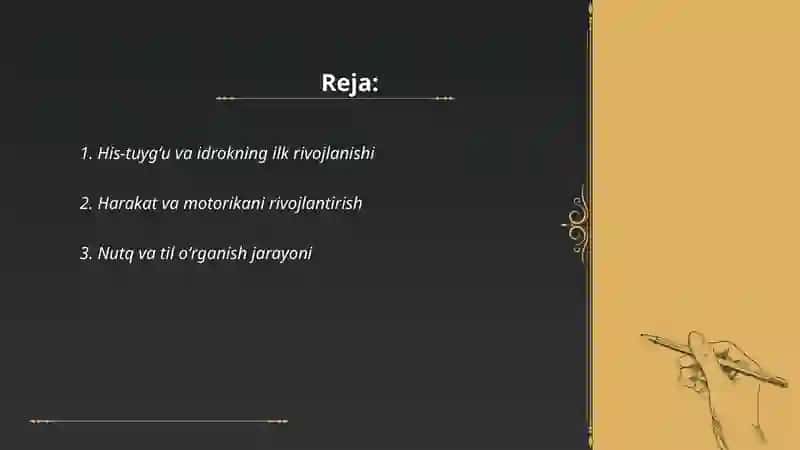 Ilk bolalik davrida psixik rivojlanish xususiyatlari 2