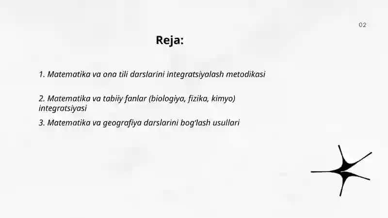 Matematika va ona tili darslarini integratsiyalash metodikasi 2