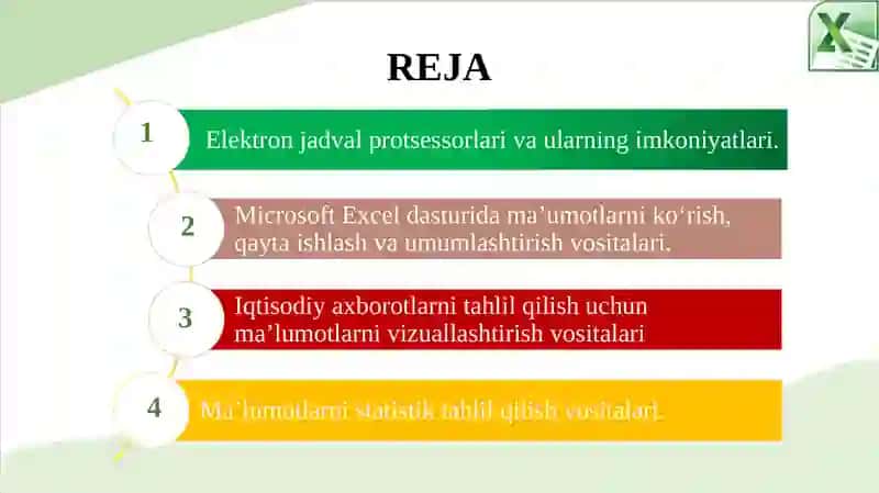 4-MA’RUZA JADVALLI MUXARRILARINI ASOSIY TUSHUNCHALARI VA ISHLASH TAMOYILLARI 2
