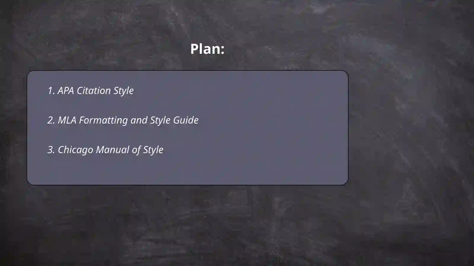 Quotation and Referencing 2
