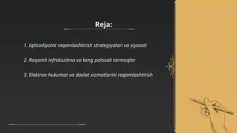 Iqtisodiyotni raqamlashtirish jarayonlari 2