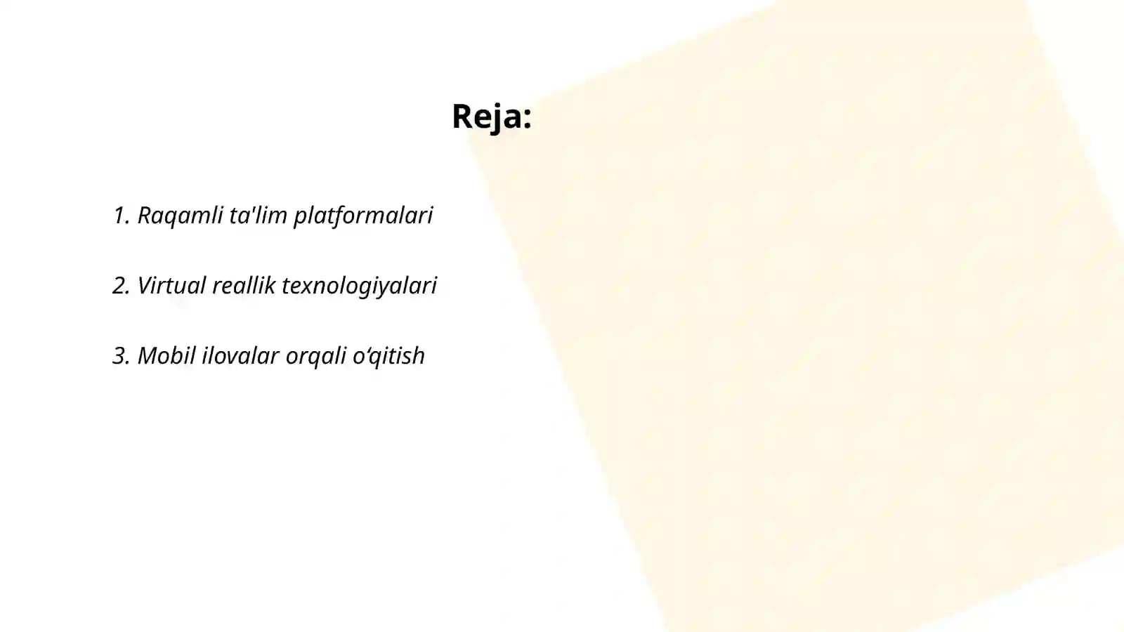 Raqamli ta'lim platformalari 2