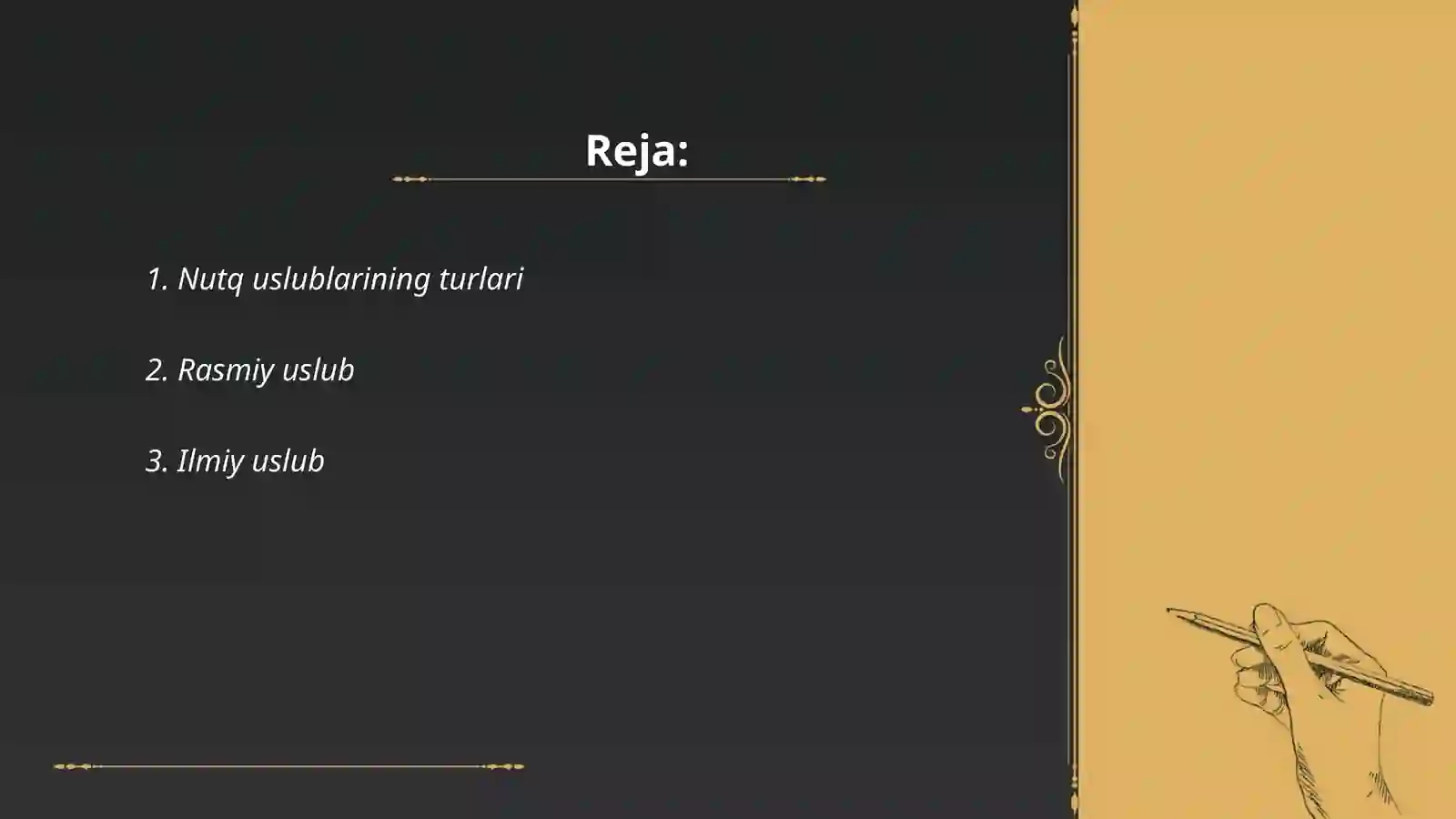 Nutq uslublari 2