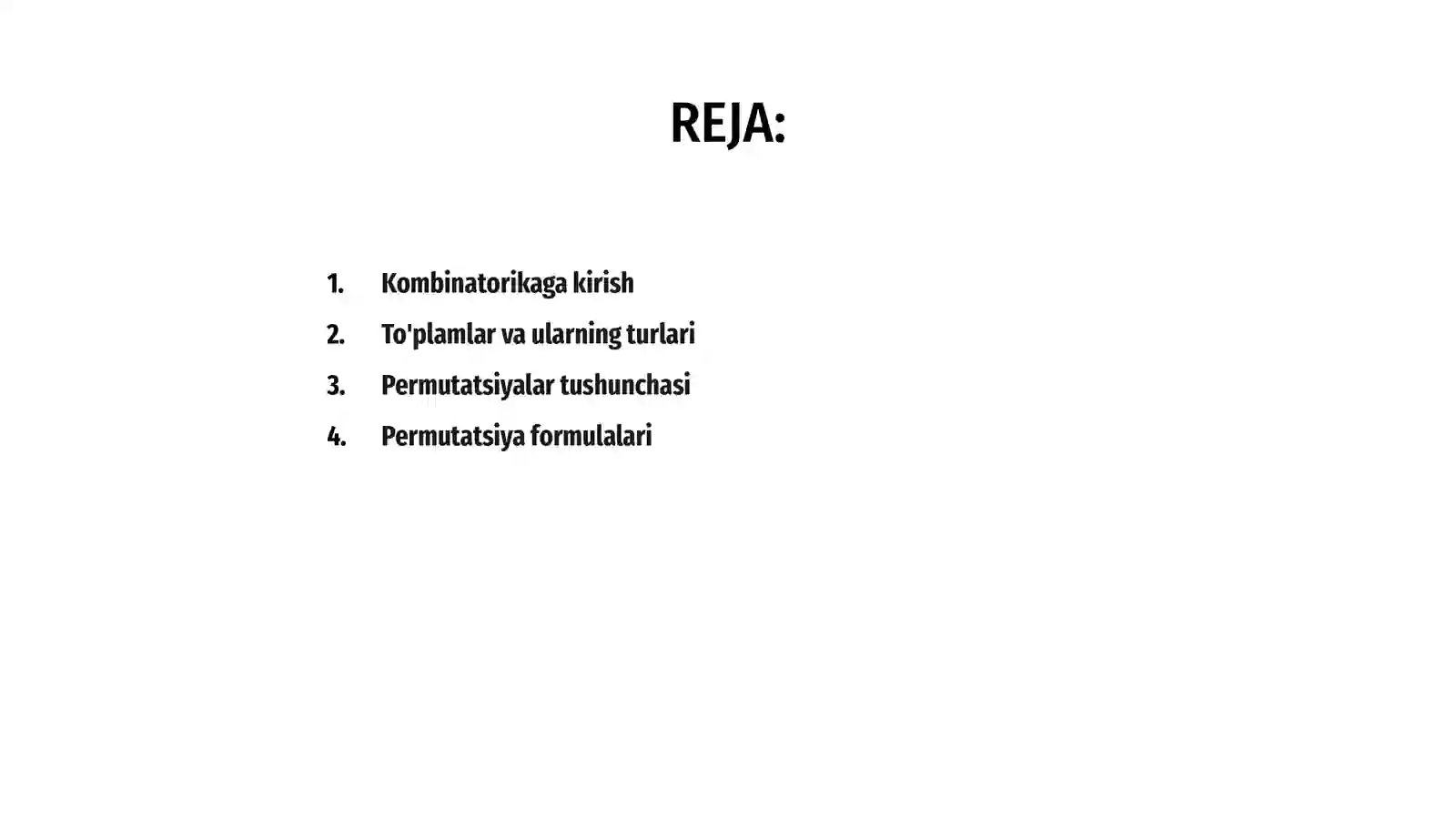 Kombinatorika elementlari 2