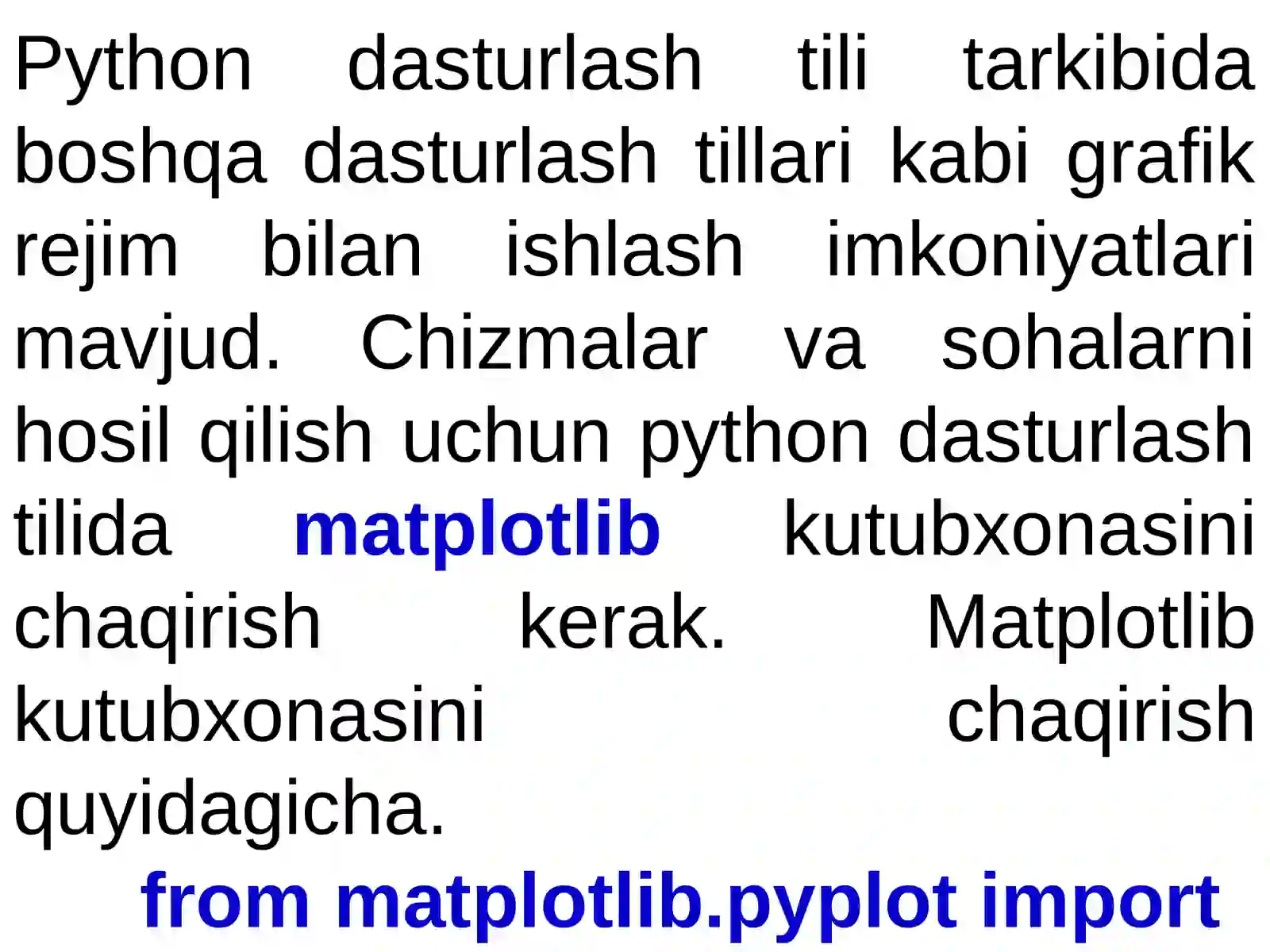 Python dasturlash tili 2