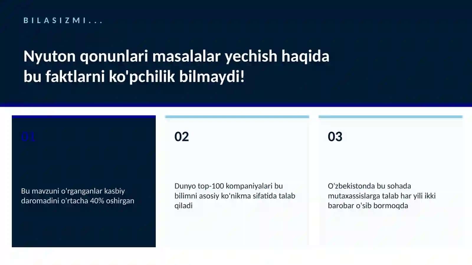 Nyuton qonunlari masalalar yechish 2