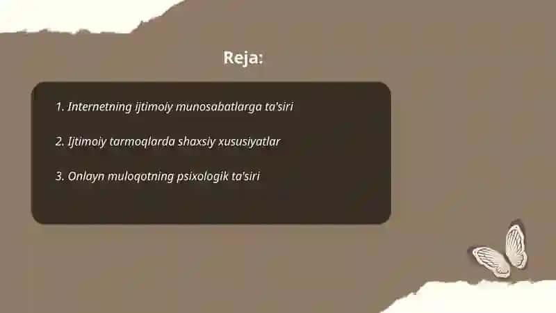 Internet va ijtimoiy munosabatlar 2