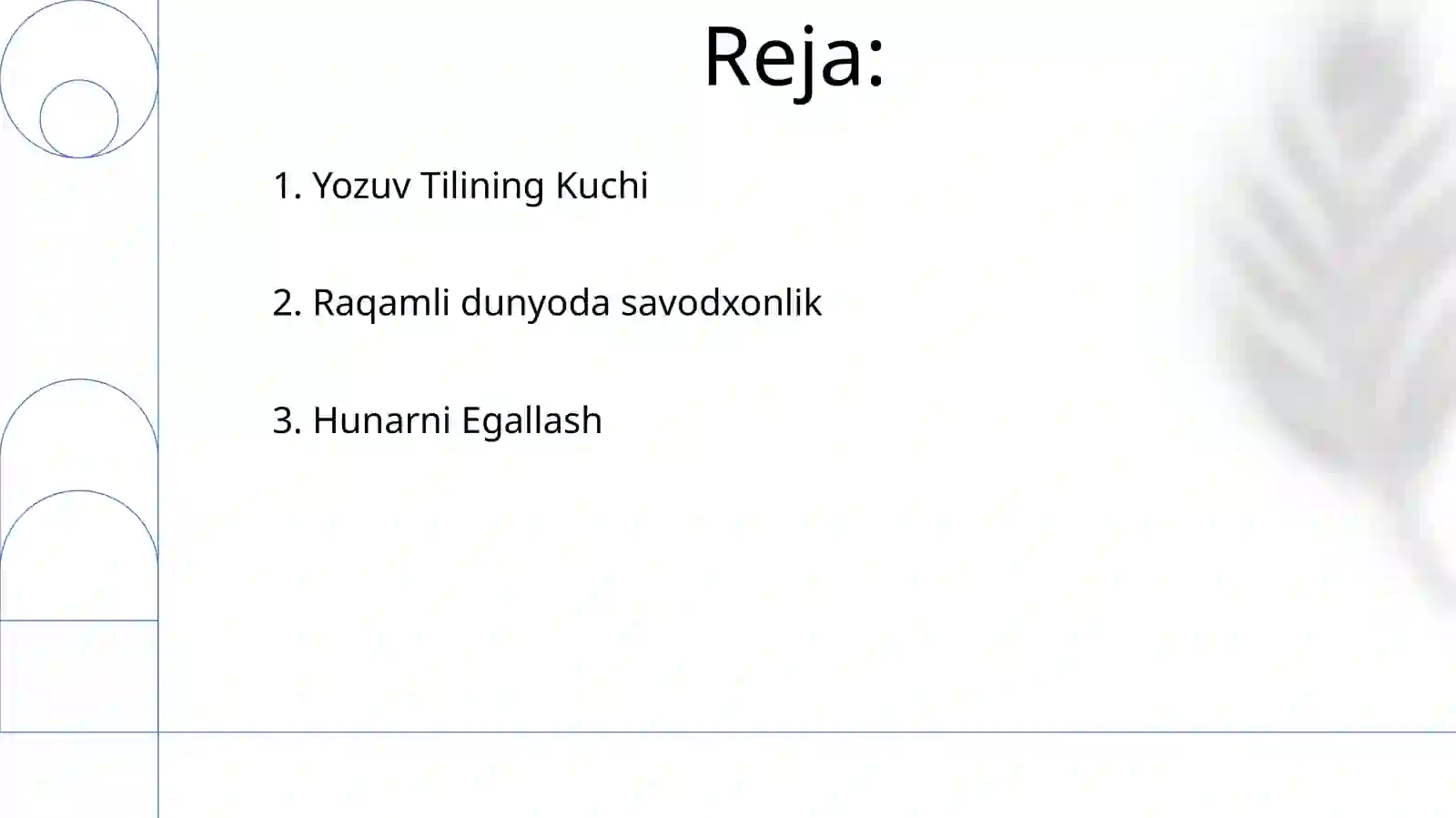 Yozma nutq savodxonligi 2