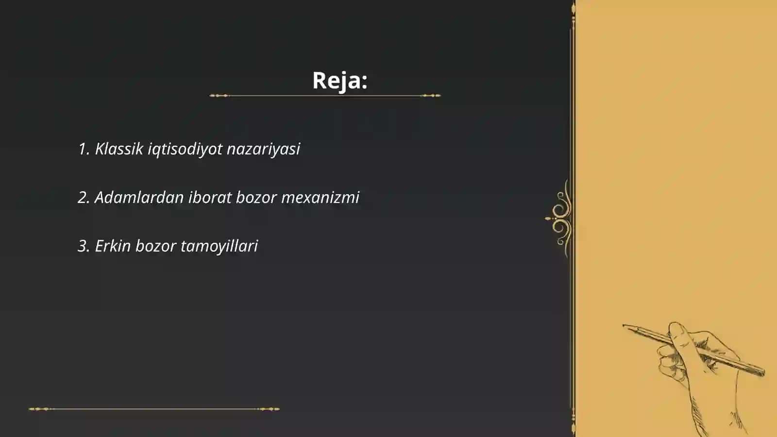 Klassik va neoklassik iqtisodiyot 2