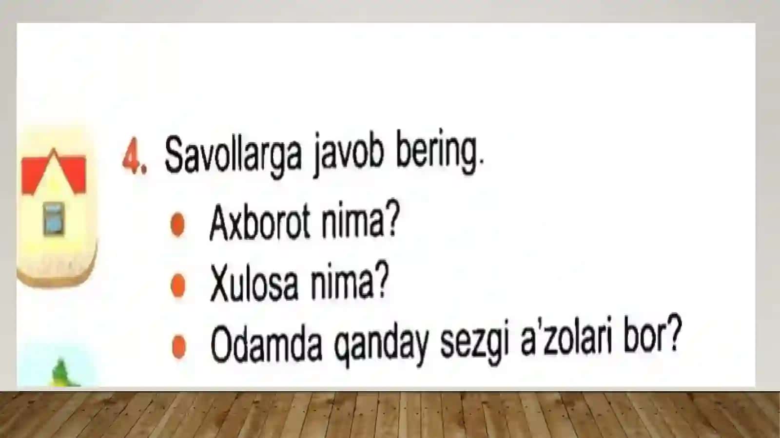 Informatika 2sinf 2dars 2