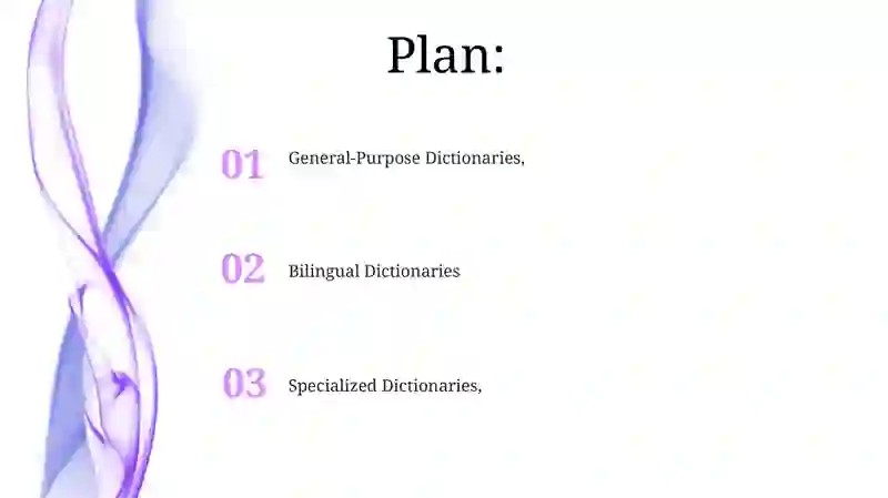 Types of dictionary 2
