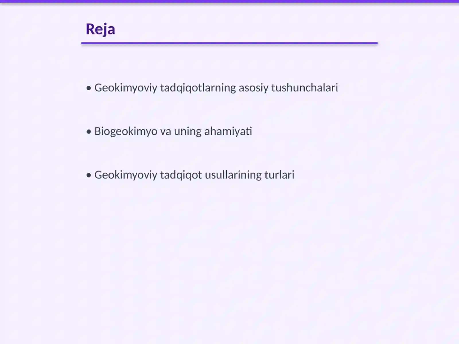 Geokimyoviy tadqiqot usullari biogeokimyo bilan tanishtirish 2