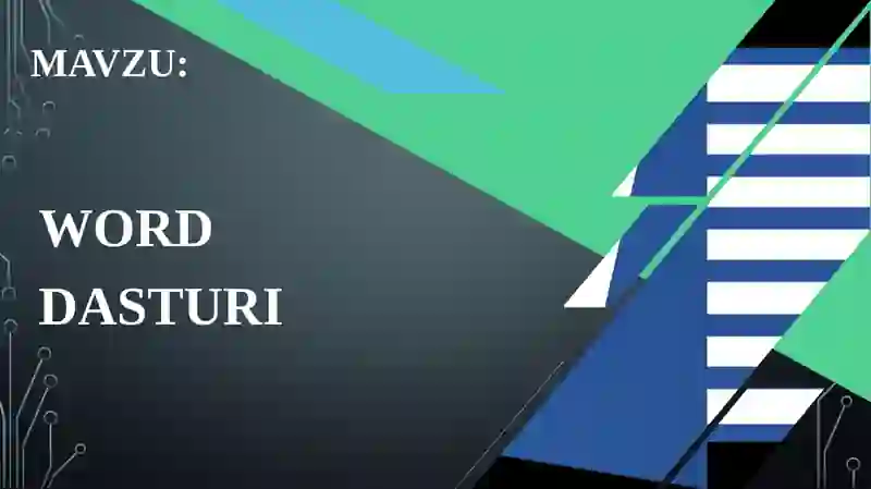 Word Dasturi 2