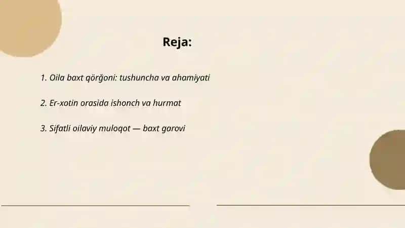 Oila baxt qörğoni. 2