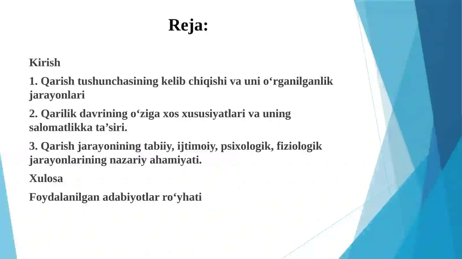 Qarishning ijtimoiy nazariyalari 2