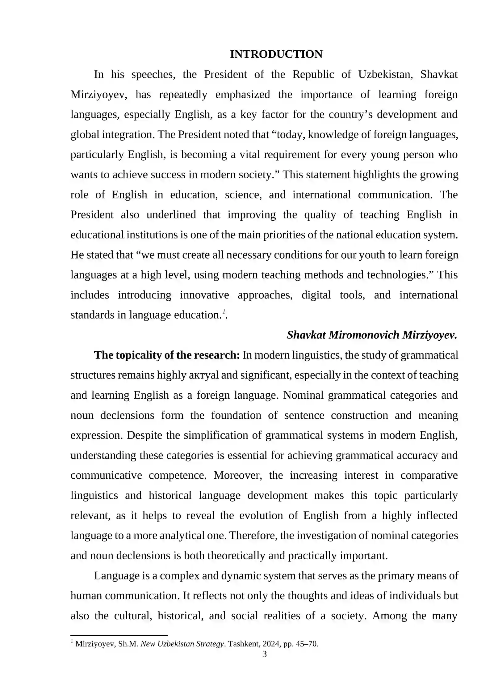 Nominal Grammatical Categories. Noun Declensions 2