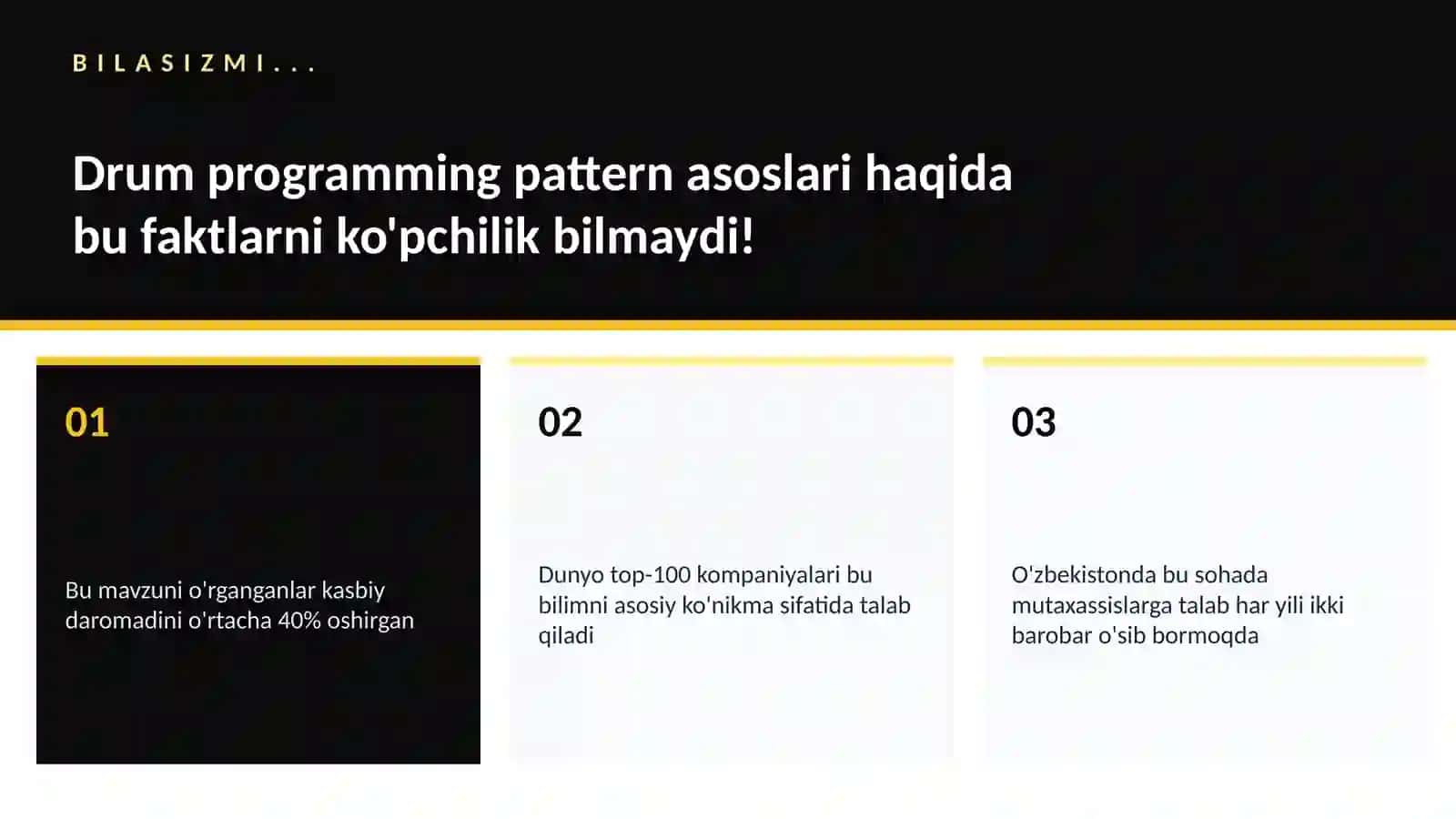 Drum programming pattern asoslari 2