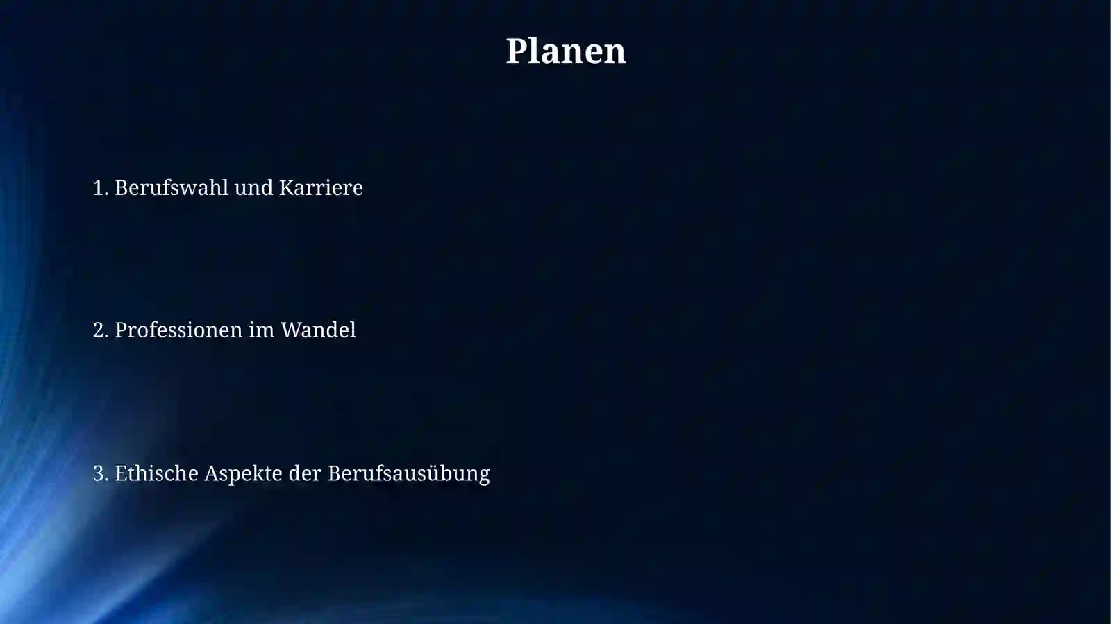 Die Berufe 2