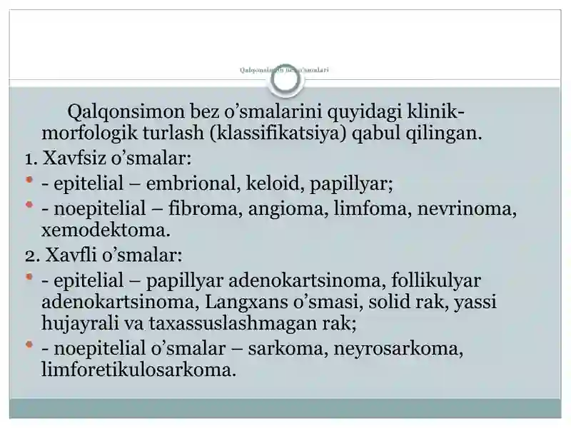 Qalqonsimon bez kasalliklari 2