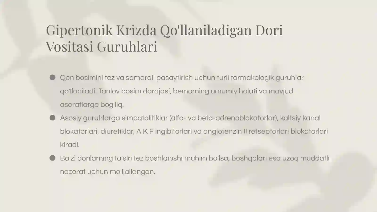 Gipertonik kriz 2
