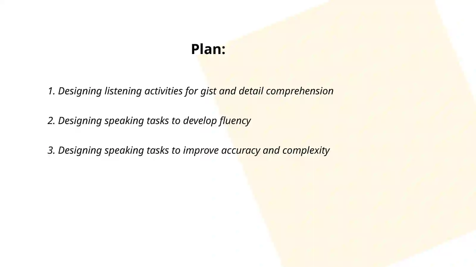 Designing activities for particular language skill 2