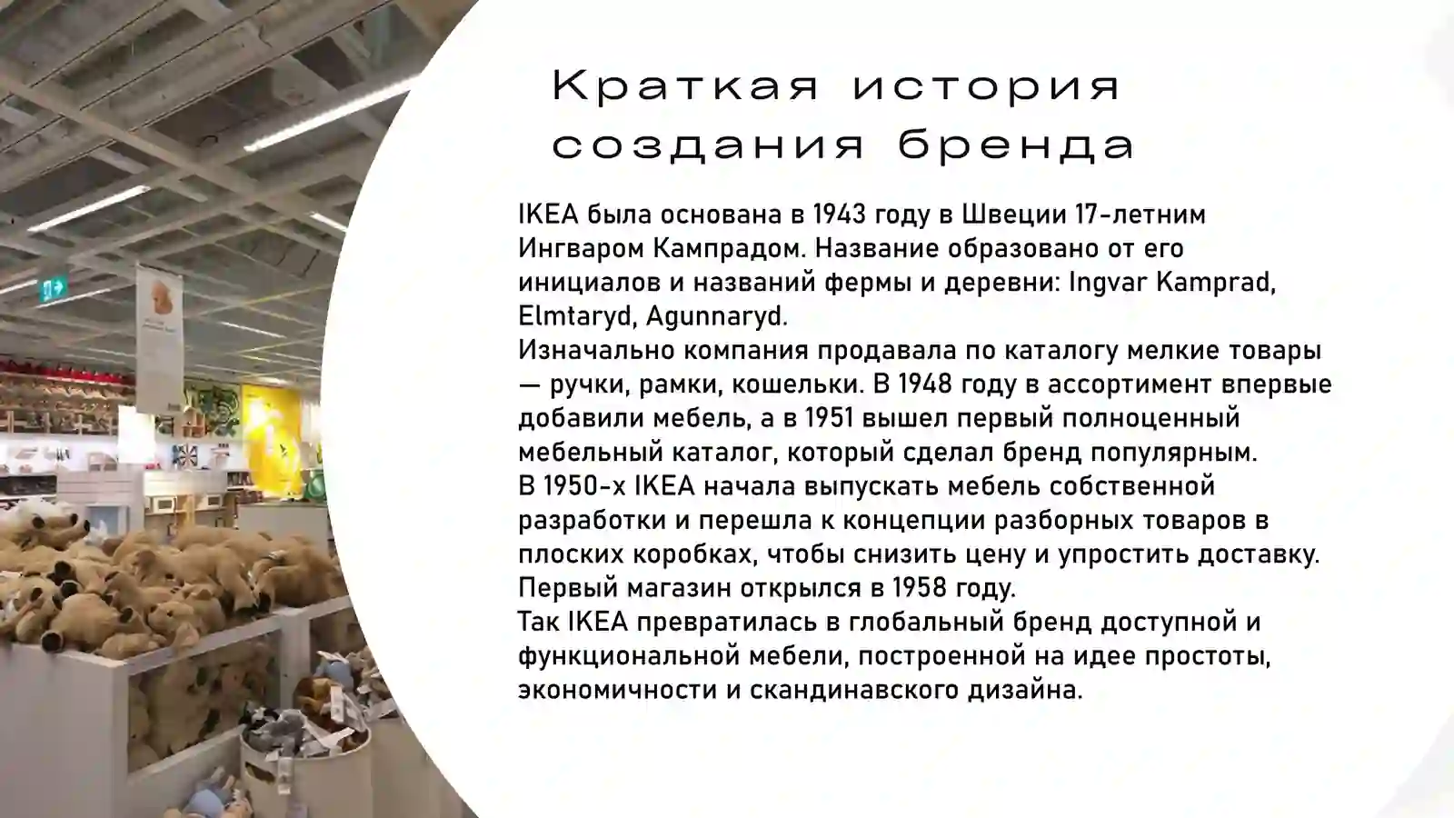 История создания бренда IKEA 2