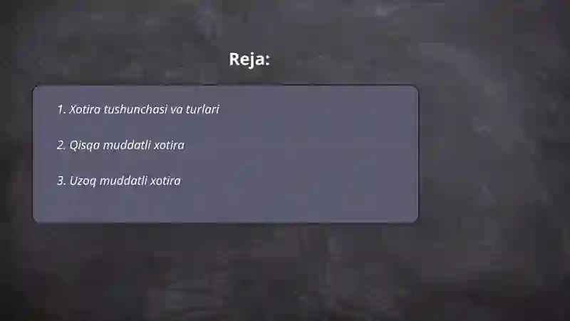 Xotira 2