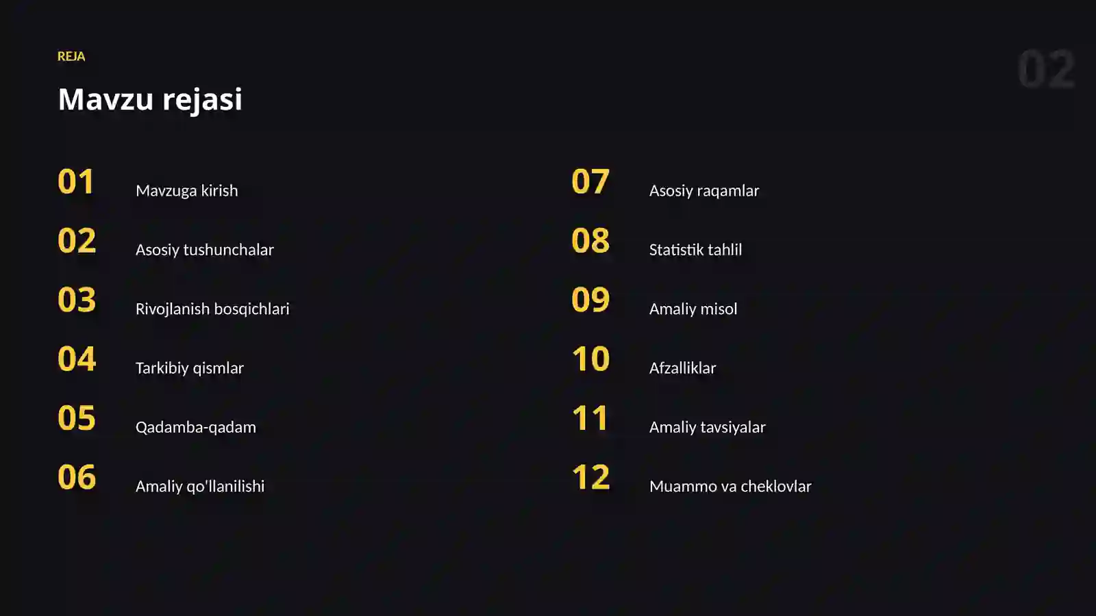 MODELLARNI BAHOLASH 2