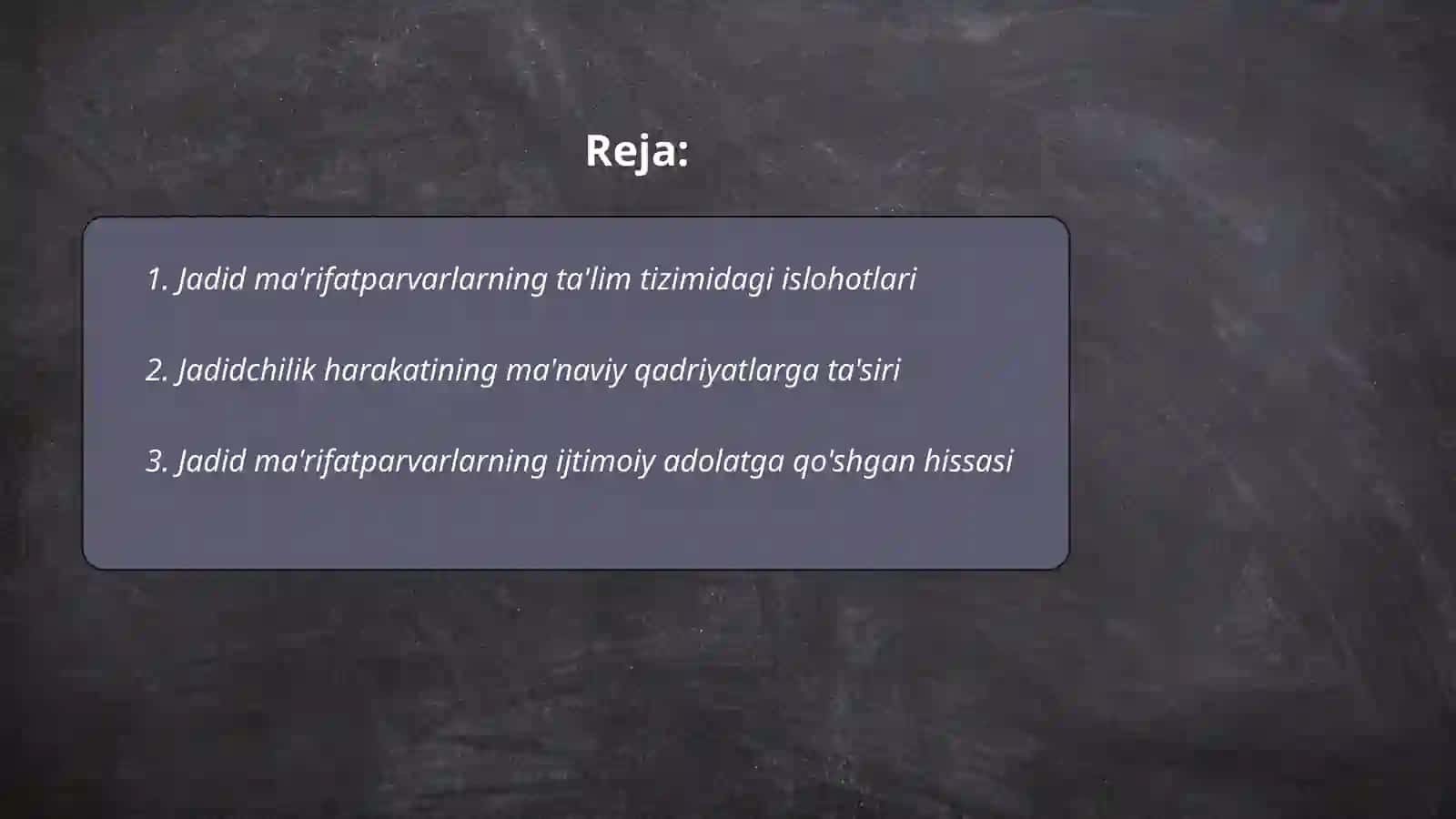 Jadid ma'rifatparvarlarning ta'lim tizimidagi islohotlari 2