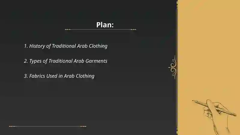 Traditional Arab clothes 2