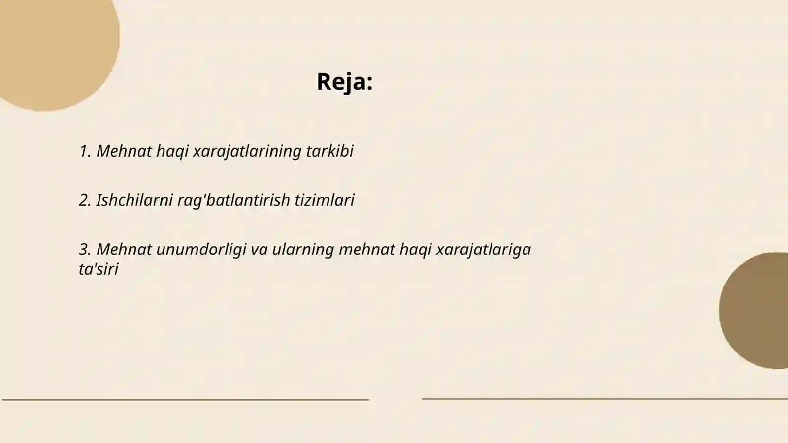 Mehnat haqi xarajatlari va unga ta`sir etuvchi оmillar qanday tahlil etiladi? 2