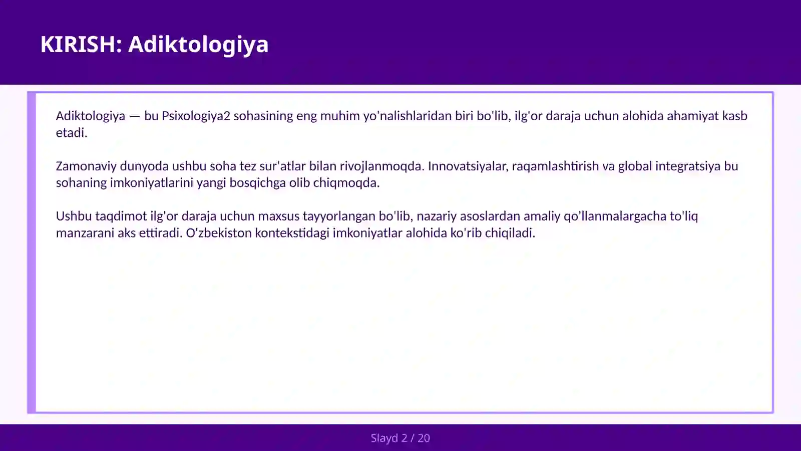 Adiktologiya 2