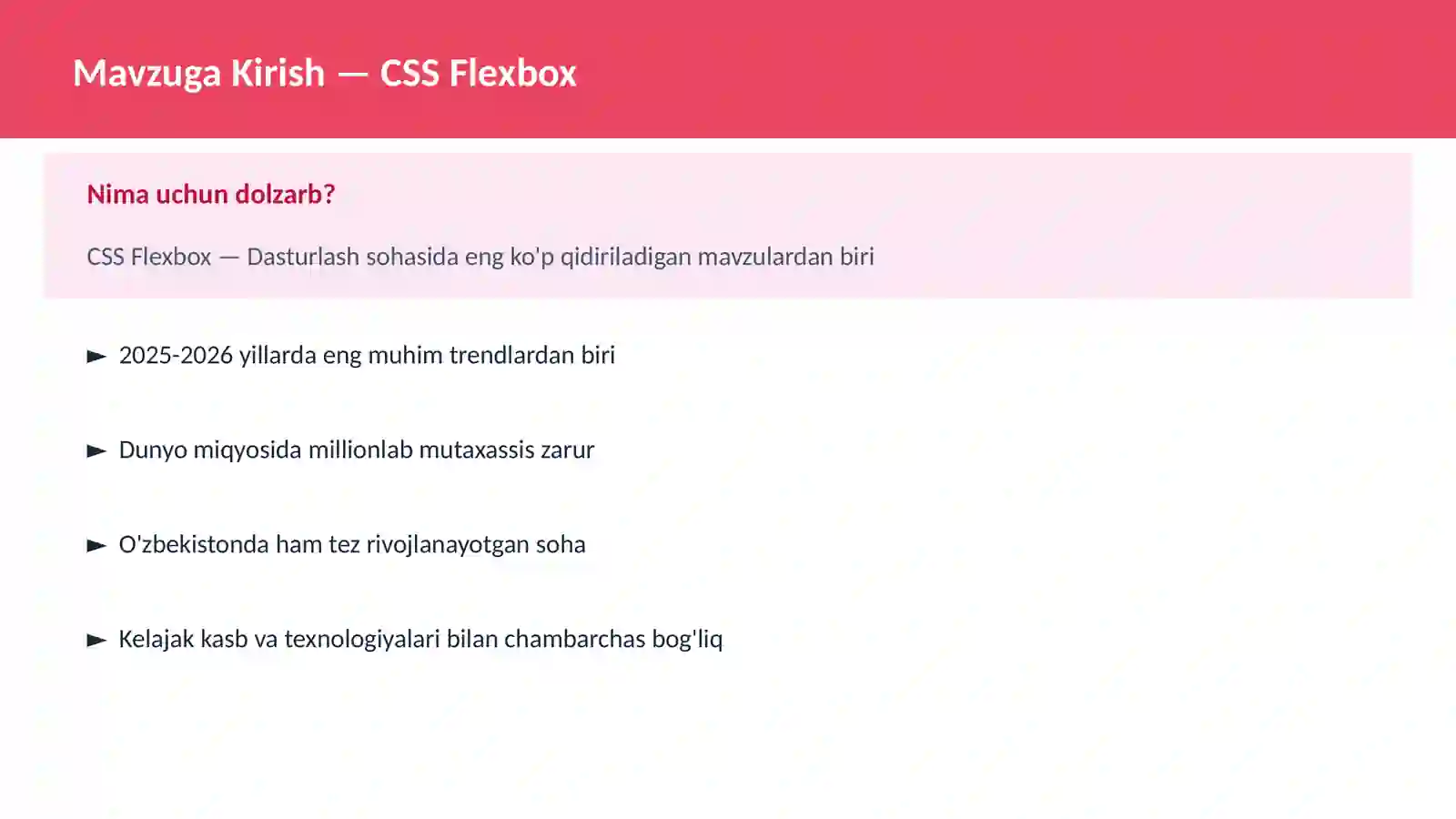 CSS Flexbox 2