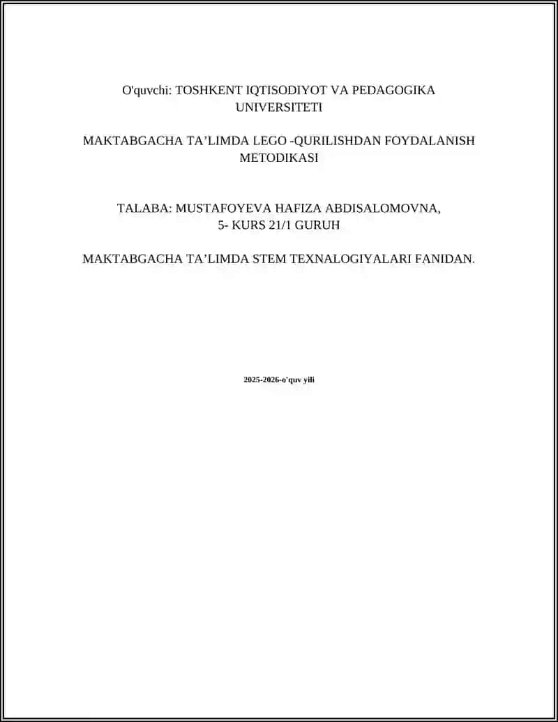 O'ZBEKISTON RESPUBLIKASI DAVLAT MT TO'G'RISIDAGI NIZOM 2