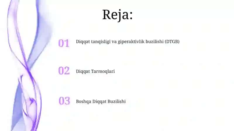 Diqqat turlari va diqqat buzilishlari 2