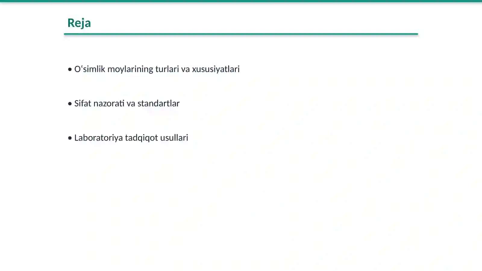 Oʻsimlik moylarini sifat ekspertizasi 2