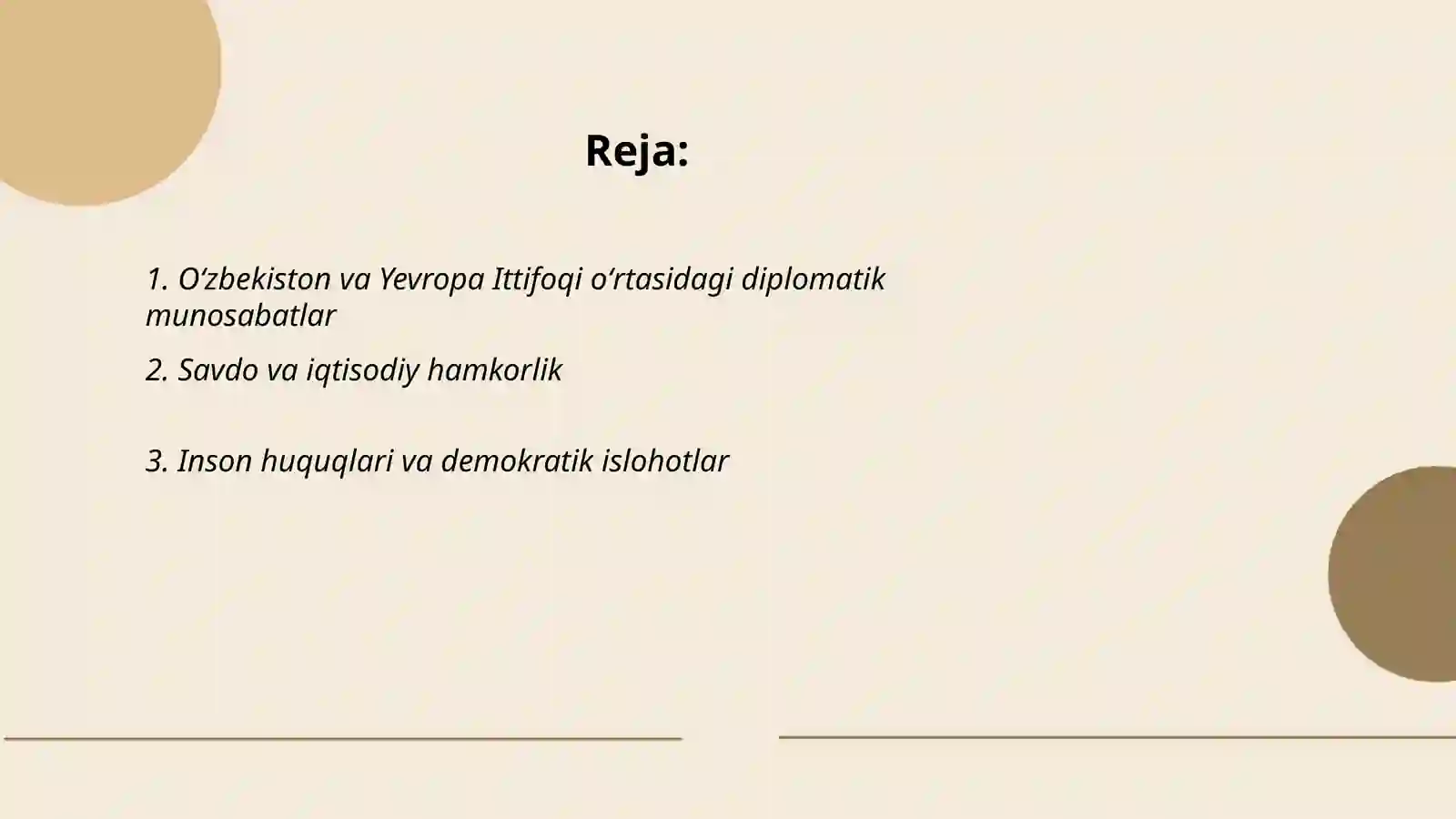 Oʻzbekiston va Yevropa Ittifoqi munosabatlari 2