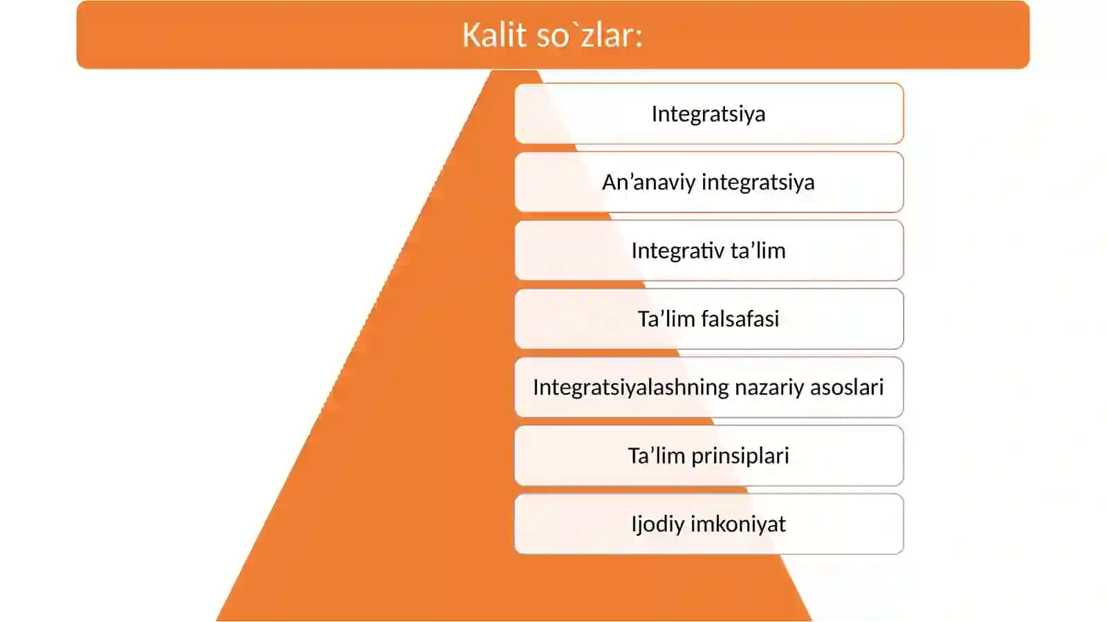 Pedagogikadaan’anaviyintegratsiyaningtalqinqilinishi.Integrativfaoliyatningshakllanishmetodlari 2