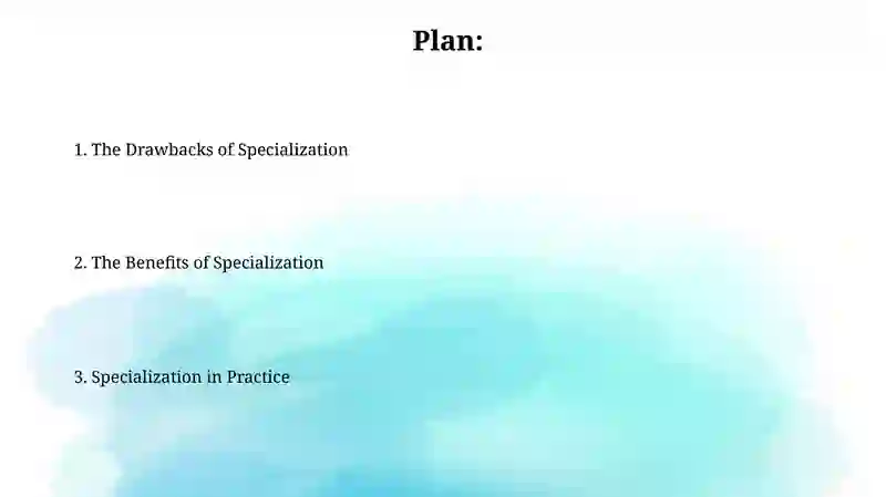 Specialization 2
