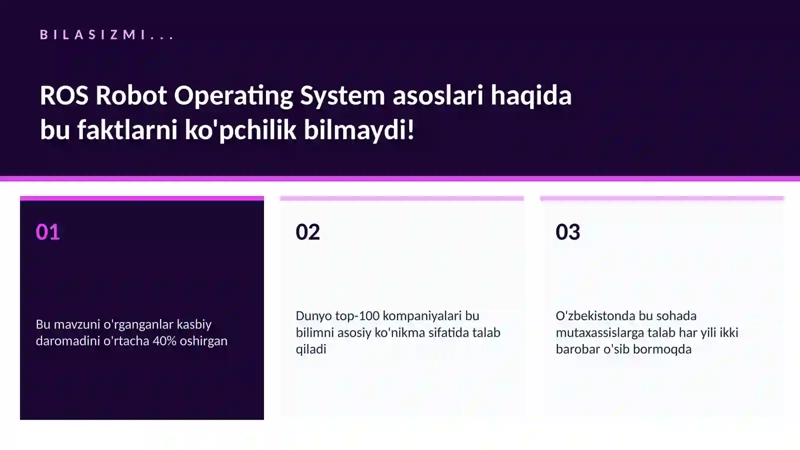 ROS Robot Operating System asoslari 2