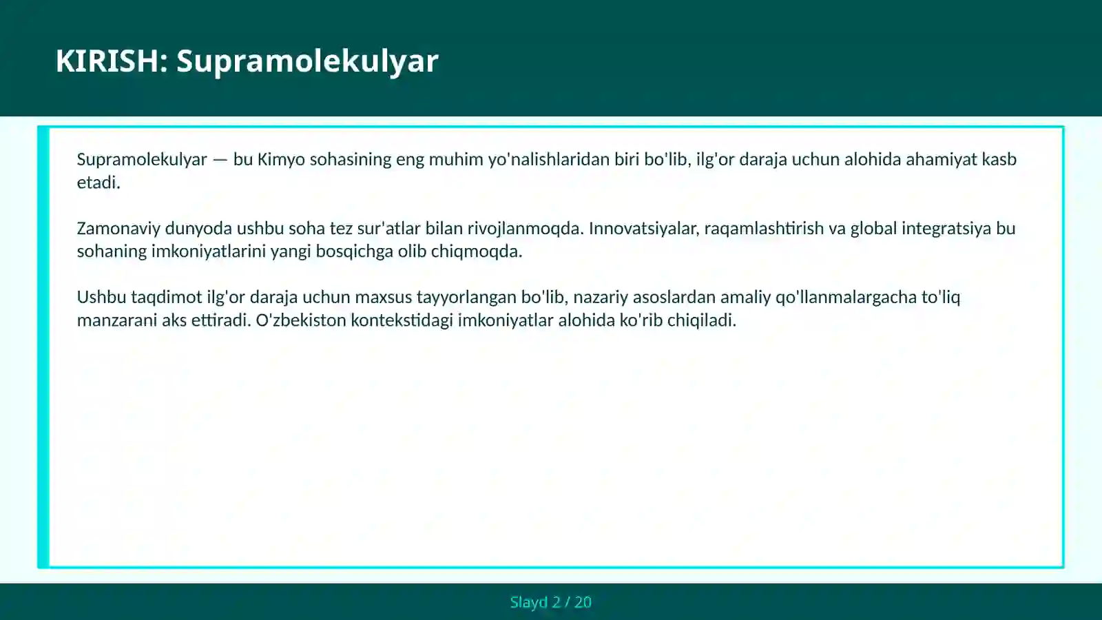 Supramolekulyar 2