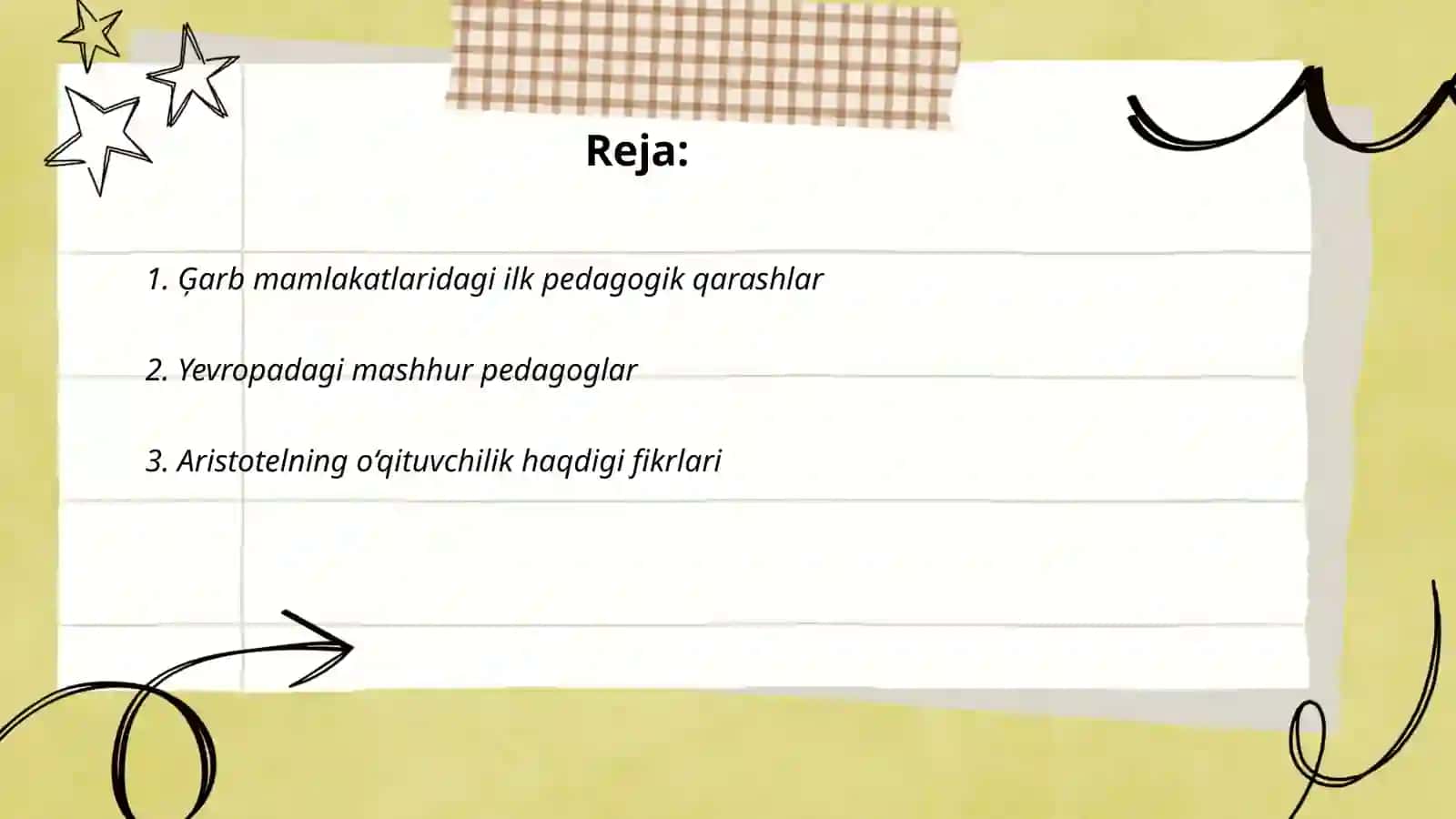 Ģarb mamlakati allomalarining òqituvchilik kasbiga oid ilk qarashlari 2