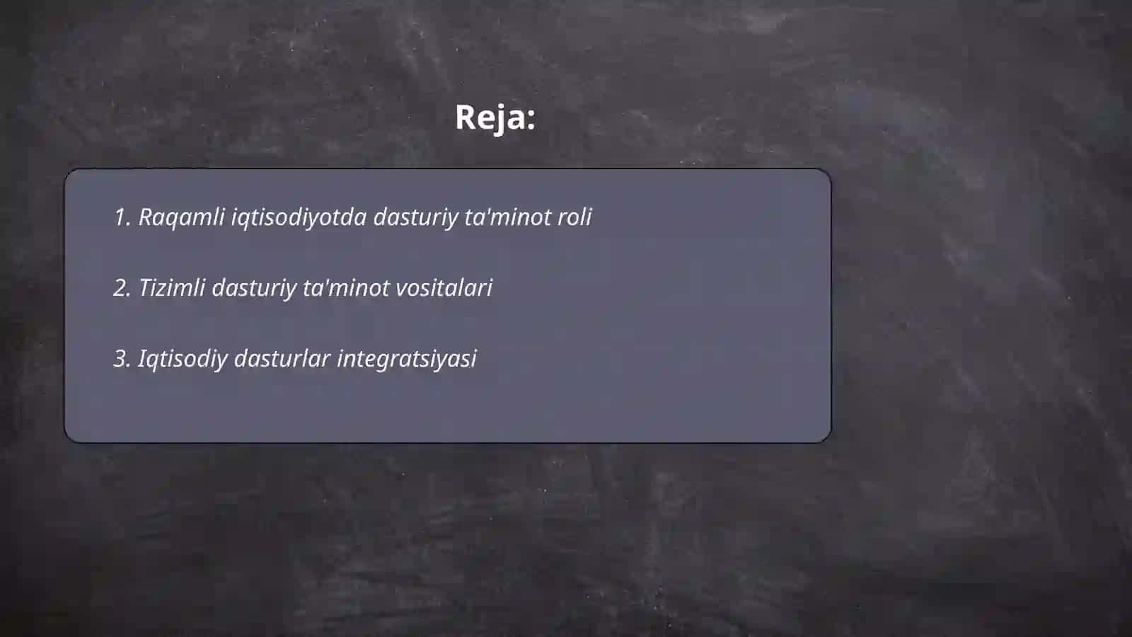 Iqtisodiyotda tizimli va amaliy dasturiy taʼminotning rivojlanishi tendensiyalari 2