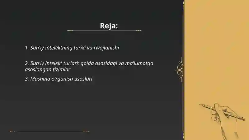 Sun'iy intelekt 2