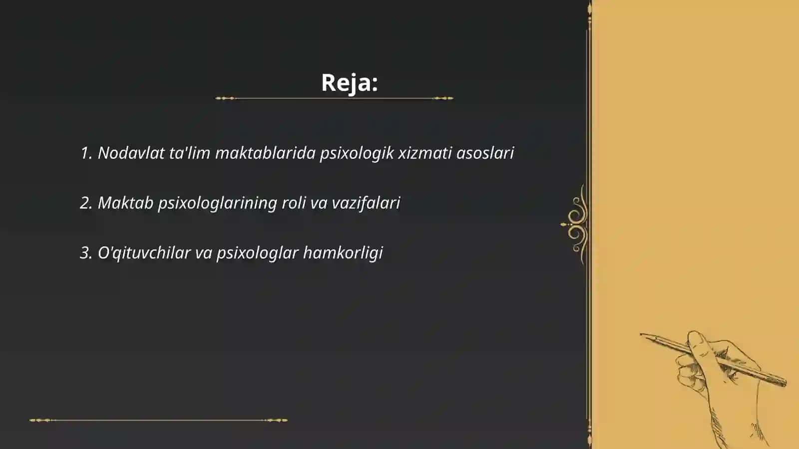Nodavlat ta'lim maktablarida psixologik xizmat 2
