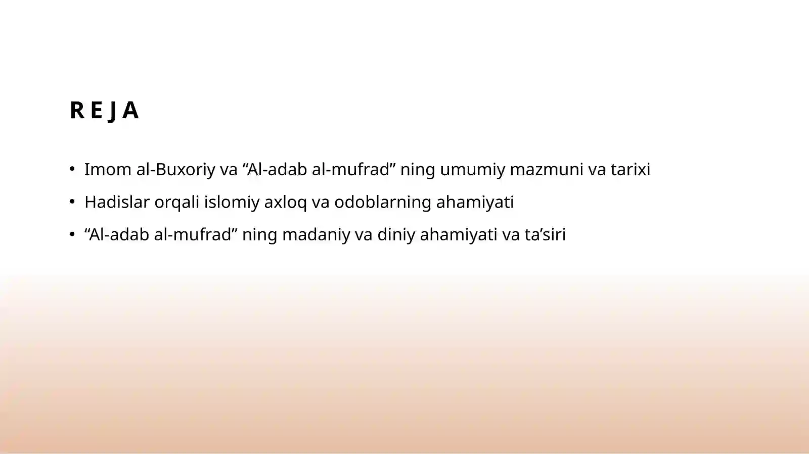 Al-adab al-mufrad 2