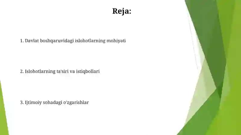 Iqtisodiyotni liberallashtirish 2